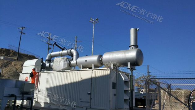 萬純?nèi)細獍l(fā)電機脫硝設備