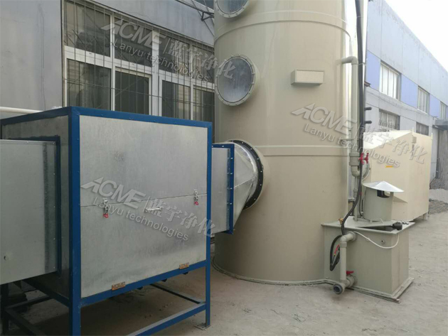 河北漢藍(lán)汽車(chē)噴漆廢氣凈化裝置 河北漢藍(lán)汽車(chē)噴漆廢氣凈化裝置