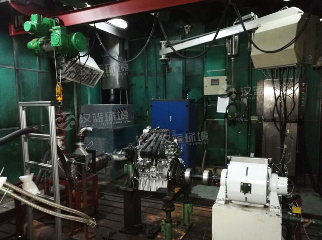 萬純汽柴油機(jī)試驗(yàn)臺(tái)架廢氣凈化系統(tǒng)